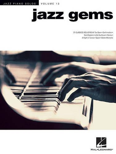 Jazz Piano Solos Volume 13: Jazz Gems (Paperback)