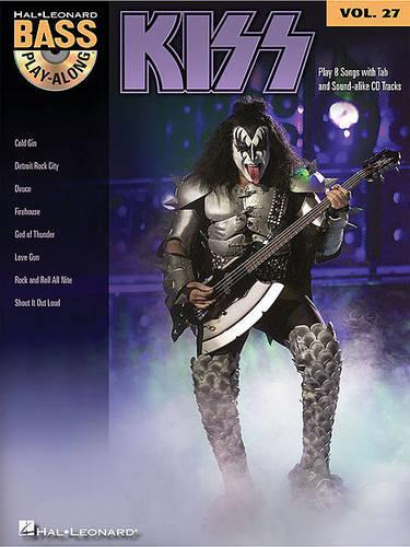 Bass Play-Along Volume 27: Kiss (Paperback)