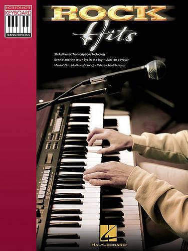 Rock Hits: Note-For-Note Keyboard Transcriptions (Paperback)