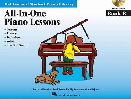 All-In-One Piano Lessons: Book B (Book/Online Audio) (Paperback)