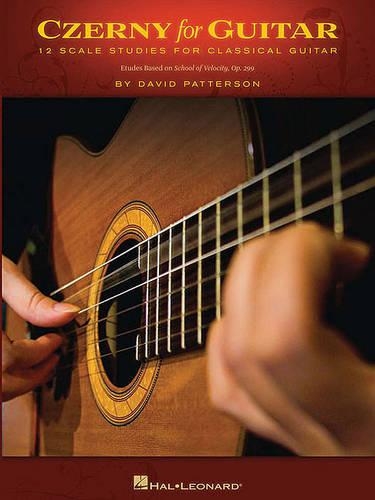 Czerny For Guitar - 12 Scale Studies For Classical Guitar (Paperback)