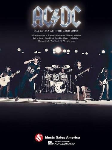 AC/DC: Easy Guitar With Riffs And Solos (Paperback)