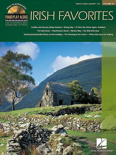 Piano Play-Along Volume 90: Irish Favorites (Paperback)