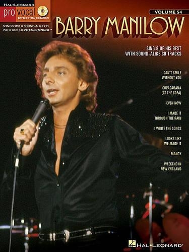 Barry Manilow: Pro Vocal Men's Edition Volume 54 (Paperback)