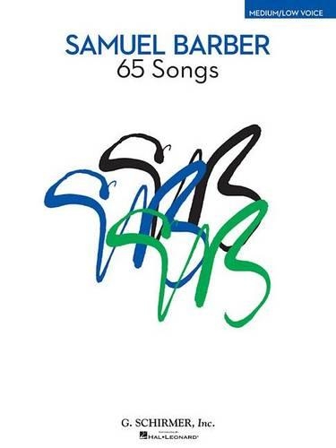 Samuel Barber: 65 Songs (Book)