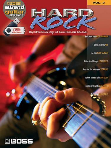 Hard Rock: Boss Eband Guitar Play-Along, Includes Usb Flashdrive (Paperback)
