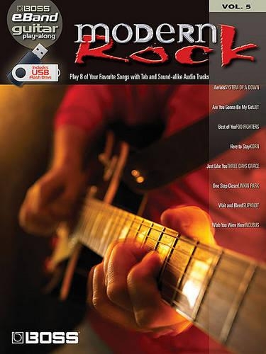 Boss eBand Guitar Play-Along Volume 5: Modern Rock (Paperback)