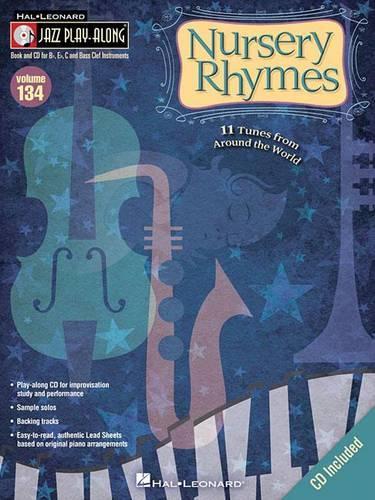 Jazz Play-Along Volume 134: Nursery Rhymes (Paperback)