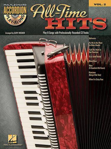 Accordion Play-Along Volume 2: All-Time Hits (Paperback)