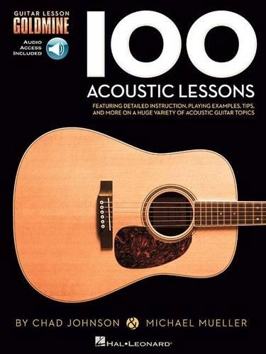 100 Acoustic Lessons: Guitar Lesson Goldmine Series (Book)