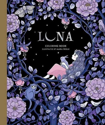 Luna Coloring Book (Hardback)