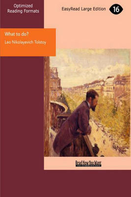 What to Do? (Paperback)