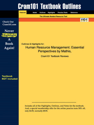 Studyguide for Human Resource Management: Essential Perspectives by Jackson, Mathis &, ISBN 9780324202175 - Cram101 Textbook Outlines (Paperback)