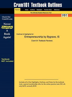 Outlines & Highlights for Entrepreneurship by Bygrave & Zacharakis (Paperback)