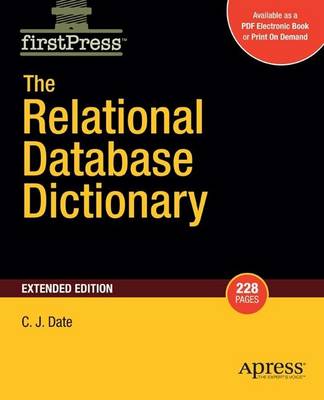 The Relational Database Dictionary, Extended Edition (Paperback)