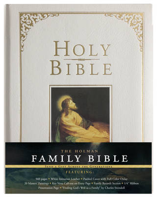 Holman KJV Family Bible, White Imitation Leather (Leather / fine binding)