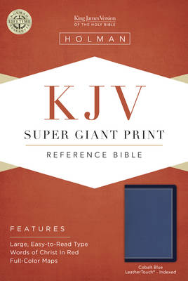 Super Giant Print Reference Bible - KJV (Leather / fine binding)