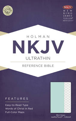 NKJV Ultrathin Reference Bible, Saddle Brown LeatherTouch Indexed (Leather / fine binding)