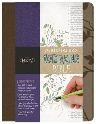 The Illustrator's Notetaking Bible: NKJV Edition, Hickory Canvas Over Board (Hardback)