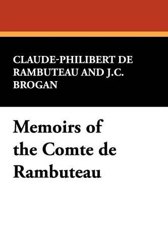 Memoirs of the Comte de Rambuteau (Paperback)