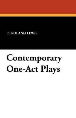 Contemporary One-Act Plays (Paperback)