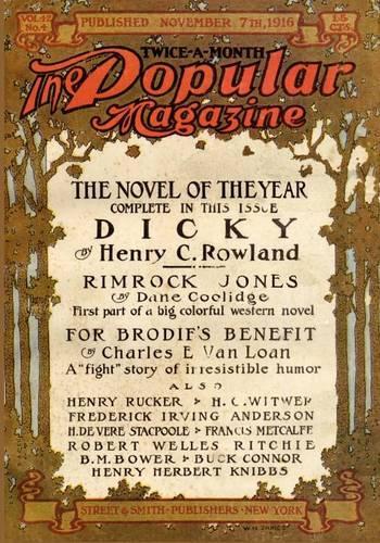 Pulp Classics: The Popular Magazine (November 7, 1916) (Paperback)