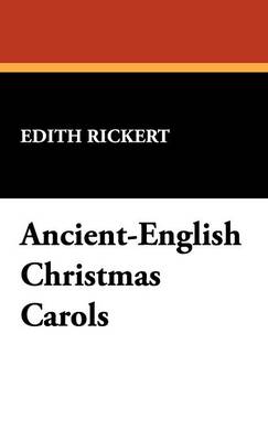 Ancient-English Christmas Carols (Hardback)