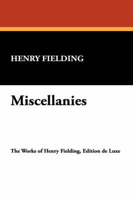 Miscellanies (Paperback)