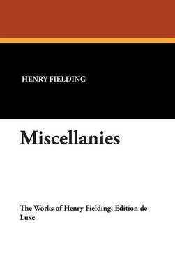 Miscellanies (Hardback)