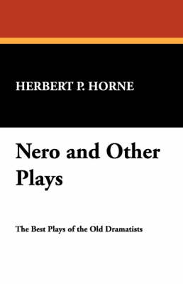 Nero and Other Plays (Paperback)
