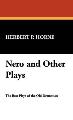 Nero and Other Plays (Hardback)