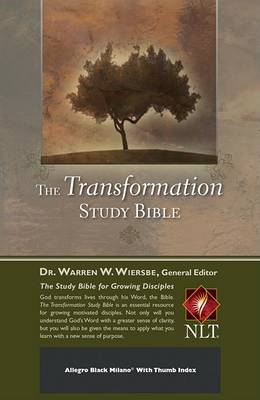 Transformation Study Bible - Black Bonded Leather: New Living Translation (Leather / fine binding)