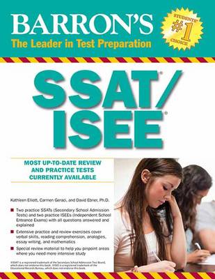 Barron's SSAT/ISEE (Paperback)