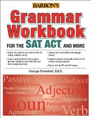 Grammar Workbook for SAT, ACTand More (Paperback)