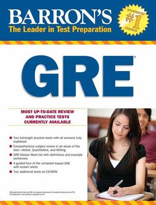 Barron's GRE, 21st Edition (Paperback)