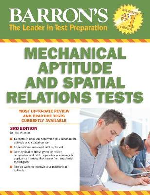 Barron's Mechanical Aptitude and Spatial Relations Test, 3rd Edition (Paperback)