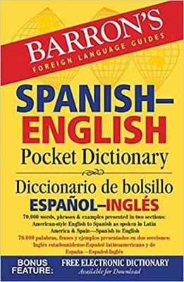 Barron's Spanish-English Pocket Dictionary - Barron's Pocket Bilingual Dictionaries (Paperback)