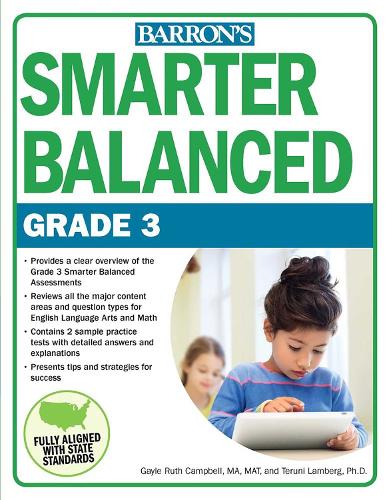 Smarter Balanced Grade 3 - Barron's Test Prep (Paperback)