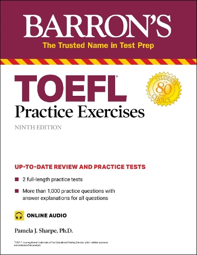 TOEFL Practice Exercises - Barron's Test Prep (Paperback)