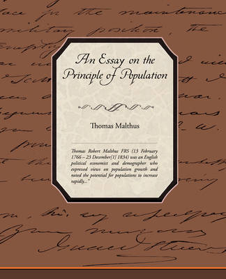 An Essay on the Principle of Population (Paperback)