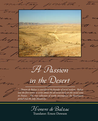 A Passion in the Desert (Paperback)