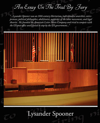 An Essay on the Trial by Jury (Paperback)