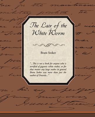 The Lair of the White Worm (Paperback)