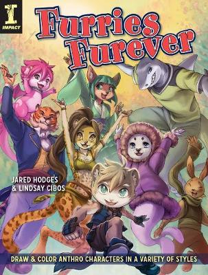 Furries Furever: Draw and Color Anthro Characters in a Variety of Styles (Paperback)