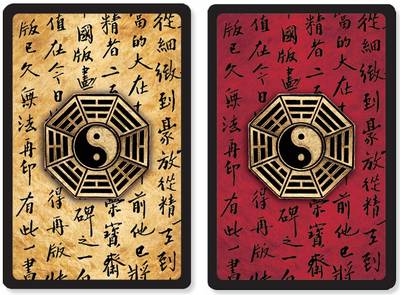 Premium Playing Cards Bridge Yin Yang