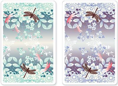 Premium Playing Cards Bridge Dragonfly