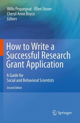 How to Write a Successful Research Grant Application: A Guide for Social and Behavioral Scientists (Paperback)