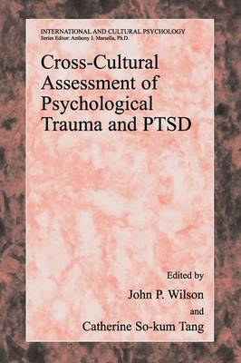Cross-Cultural Assessment of Psychological Trauma and PTSD - International and Cultural Psychology (Paperback)