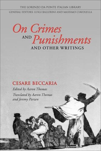 On Crimes and Punishments and Other Writings - Lorenzo Da Ponte Italian Library (Paperback)