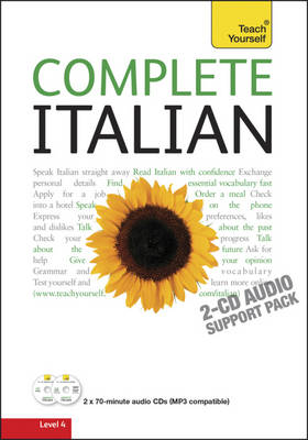Complete Italian (Learn Italian with Teach Yourself): Audio Support - Teach Yourself (CD-Audio)